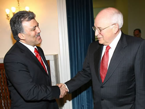 Cumhurbaşkanı Gül, Dick Cheney`i Kabul Etti